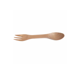 "Træ-Spork" - ske og gaffel i en