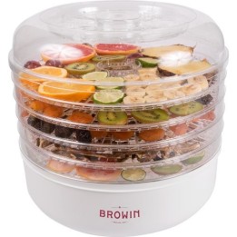 Food dehydrator, 5 bakker 13,5l  farve hvid