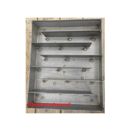 Labyrint 30*30*6 cm udv Rustfri stål. (Rest ordre til 1/8-2026)